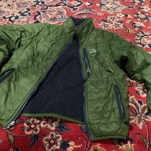 L.L.Bean Boy’s size 8 reversible jacket